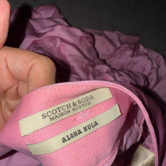 NWOT Scotch & Soda Satin Trouser Pants - Picture 3 of 3